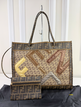 FENDI ZUCCA SHOPPING TOTE MEDIUM