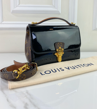LOUIS VUITTON CHERRYWOOD BB BLACK PATENT CROSSBODY