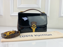 LOUIS VUITTON CHERRYWOOD BB BLACK PATENT CROSSBODY