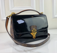 LOUIS VUITTON CHERRYWOOD BB BLACK PATENT CROSSBODY