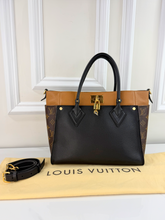 LOUIS VUITTON ON MY SIDE MM BLACK CALFSKIN MONOGRAM