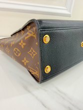 LOUIS VUITTON ON MY SIDE MM BLACK CALFSKIN MONOGRAM