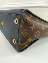 LOUIS VUITTON ON MY SIDE MM BLACK CALFSKIN MONOGRAM