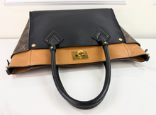 LOUIS VUITTON ON MY SIDE MM BLACK CALFSKIN MONOGRAM
