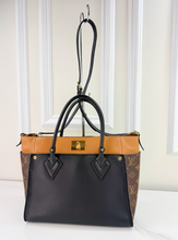 LOUIS VUITTON ON MY SIDE MM BLACK CALFSKIN MONOGRAM