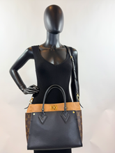 LOUIS VUITTON ON MY SIDE MM BLACK CALFSKIN MONOGRAM