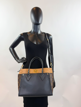 LOUIS VUITTON ON MY SIDE MM BLACK CALFSKIN MONOGRAM