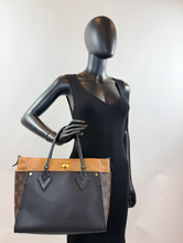 LOUIS VUITTON ON MY SIDE MM BLACK CALFSKIN MONOGRAM