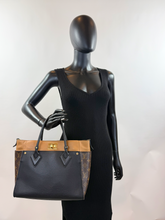 LOUIS VUITTON ON MY SIDE MM BLACK CALFSKIN MONOGRAM