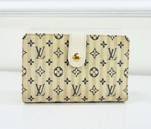 LOUIS VUITTON WALLET FRENCH PURSE COMPACT MINI LIN LIMITED EDITION