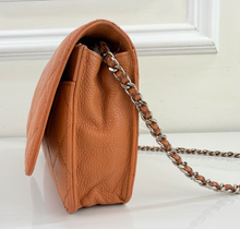 CHANEL CALSSIC CAVIAR QUILTED WOC IN COGNAC