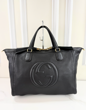 GUCCI SOHO XL WORKING TOTE IN BLACK