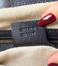 GUCCI SOHO XL WORKING TOTE IN BLACK