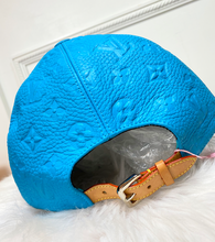 LOUIS VUITTON GOMMATO TAURILLON BLUE LAGOON HAT