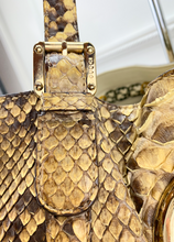 GUCCI BRITT PYTHON TOTE