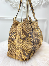 GUCCI BRITT PYTHON TOTE