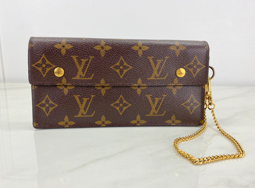 LOUIS VUITTON WALLET ACCORDION MONO / WRISTLET