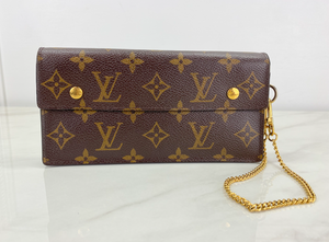 LOUIS VUITTON WALLET ACCORDION MONO / WRISTLET