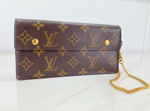 LOUIS VUITTON WALLET ACCORDION MONO / WRISTLET