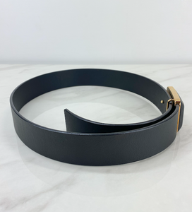 LOUIS VUITTON BELT GOLD/BLACK