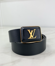 LOUIS VUITTON BELT GOLD/BLACK