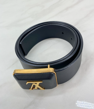 LOUIS VUITTON BELT GOLD/BLACK