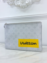 LOUIS VUITTON LOGO STORY LIMITED EDTION POUCH GM