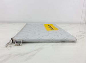 LOUIS VUITTON LOGO STORY LIMITED EDTION POUCH GM